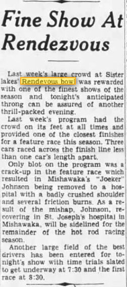 Rendezvous Bowl - JUL 23 1949 ARTICLE